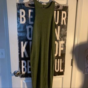 Midi Olive Dress!